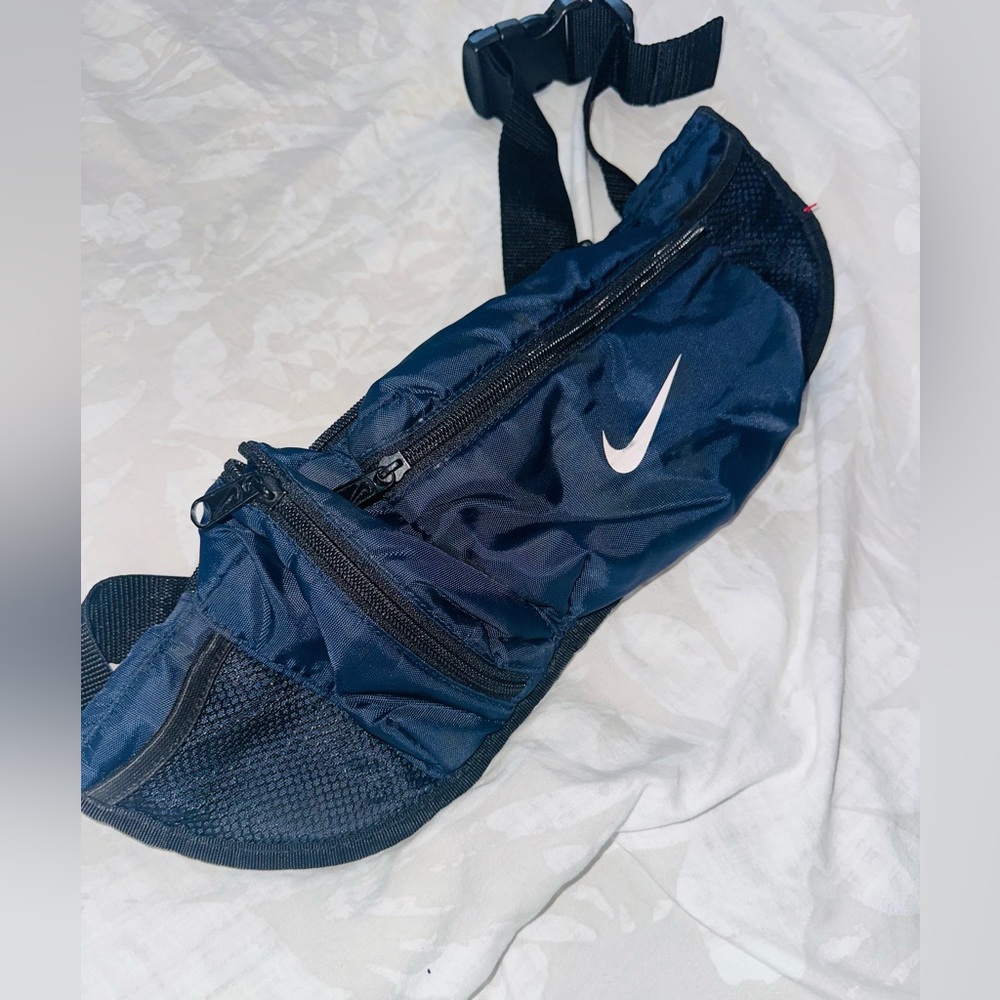 Nike Vintage 90’s Dark Blue Belt Bag- Fanny Pack - Cross body Unisex